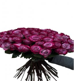 51 adet gül buketi renkli ithal