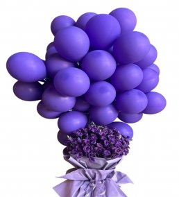 Balloons Purple